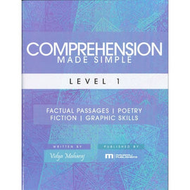 Comprehension Made Simple - Level 1 BY Vidya Maharaj