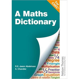 A Mathematical Dictionary for CSEC, BY Abdelnoor, R E Jason, Chandler, S