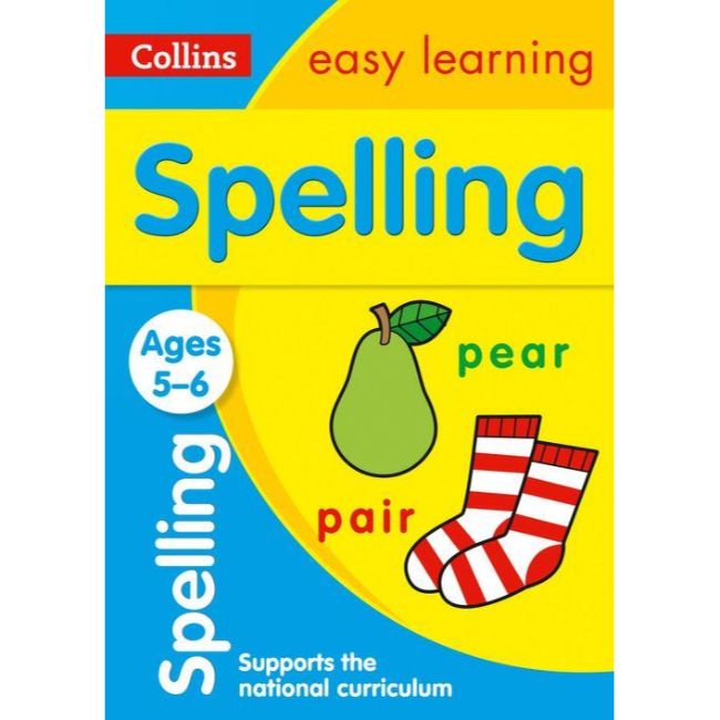 Collins Easy Learning Activity Book, Spelling Ages 5-6, BY Collins UK