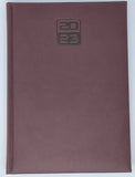2023 Diary and Planner, 8' x 6', A5,  BROWN