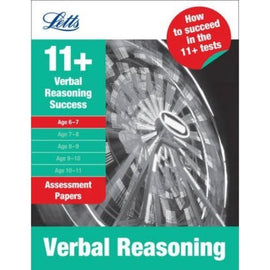 Letts 11+ Success, Verbal Reasoning Age 6-7: Assessment Papers, BY H.Hughes
