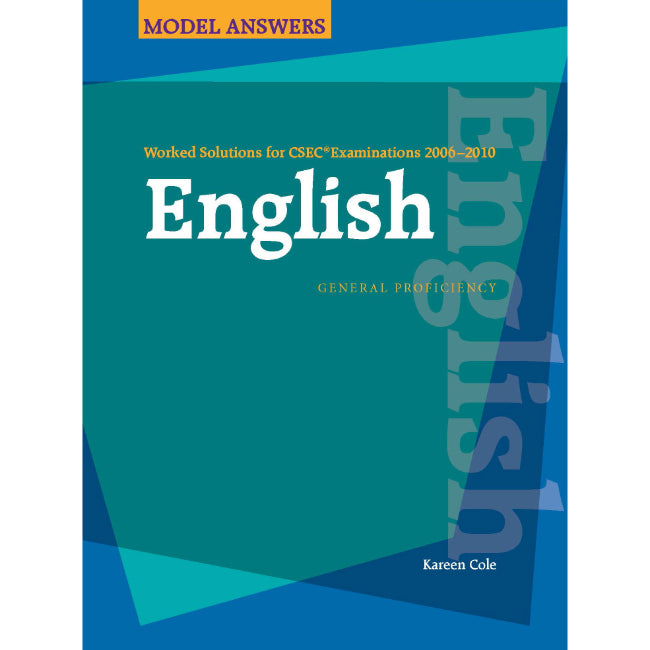 English, Worked Solutions for CSEC®, 2006-2010