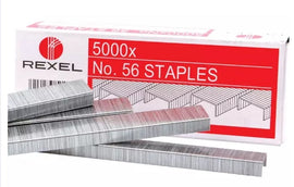 Rexel Staples, Standard, No. 56/ 26.6,  Box of 5000 Staples
