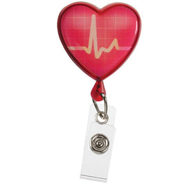 ID Holder, Retracteze, Heart on Red