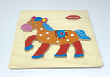 Pointer Wooden Puzzle, Small,  Animal Figures