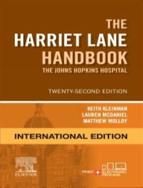 The Harriet Lane Handbook International Edition, 22ed BY The John Hopkins Hospital