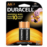 Duracell, Battery, AA, 2count