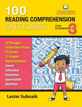 100 Reading Comprehension Exercises for Standard 3