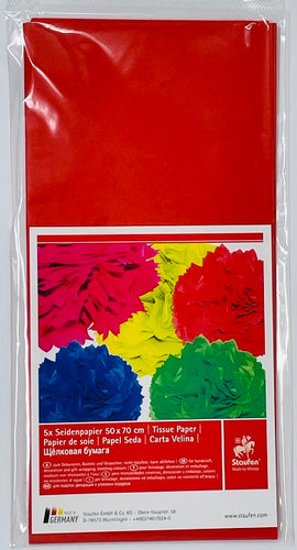 Kite Paper, BRIGHT RED, 5 sheets per pack