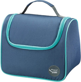 Maped Insulated Picnik Lunch Bag, Dark Blue & Light Blue