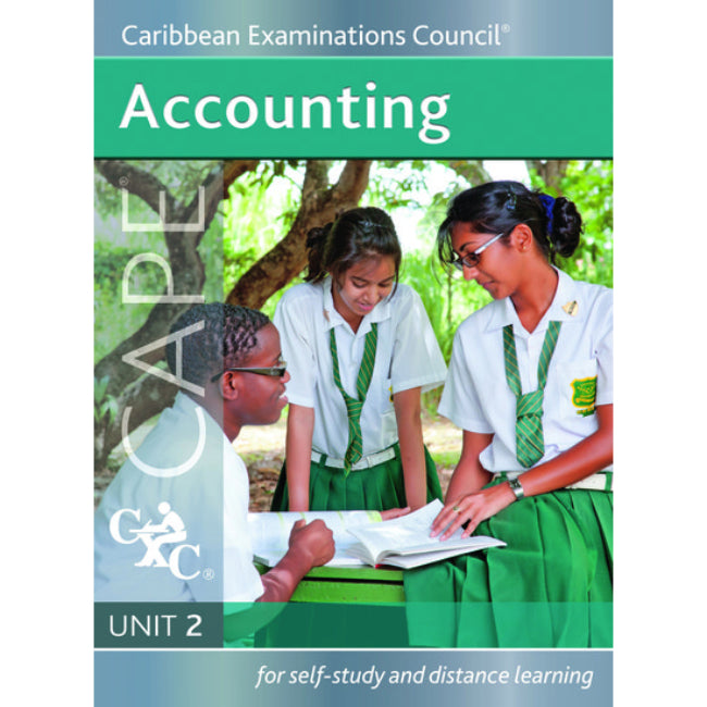 Accounting CAPE Unit 2, A CXC Study Guide BY Caribbean Examinations Council
