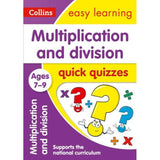 Collins Easy Learning Quick Quizzes, Multiplcation &amp; Division Ages 7-9, BY Collins UK