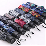 Small Folding Umbrella, Assorted Patterns