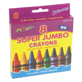 Winners, Super Jumbo Crayons, 8pk