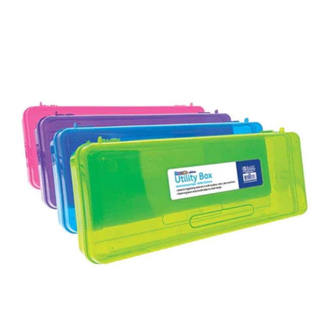 BAZIC Bright Multipurpose Ruler Length Utility Box - Charrans.com