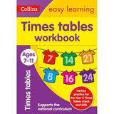 Collins Easy Learning Activity Book, Times Tables Workbook Ages 7-9, BY Collins UK