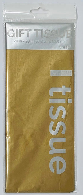 Kite Paper, GOLD, 5 sheets per pack