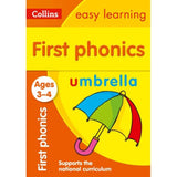 Collins Easy Learning Activity Book, First Phonics Ages 3-5, BY Collins UK