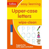 Collins Easy Learning Wipe Clean, Upper Case Letters Ages 3-5, BY Collins UK