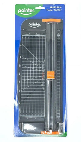 Pointer Guillotine Paper Cutter with Guide, 1 ct