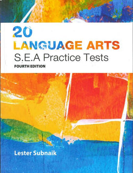 20 Language Arts S.E.A. Practice Tests, 4th Edition 2022 BY L. Subnaik