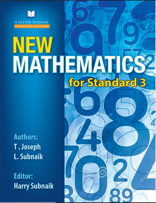 New Mathematics for Standard 3 BY T. Joseph, L. Subnaik - Charrans.com New Mathematics for Standard 3 BY T. Joseph, L. Subnaik - Charrans.com