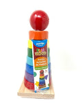 Pointer Rainbow Colours Wooden Stacker