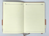 Colourful Pastelle Semi-Flexible Diary, 8x6in, POWDER BLUE