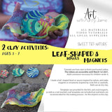 DIY ARTS &amp; CRAFTS BOXES: SWEET TNT MINI CLAY, Ages 3 to 7yrs (by Art with Aunty Jaime)