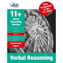 Letts 11+ Success, Verbal Reasoning Age 8-9: Assessment Papers, BY H.Hughes