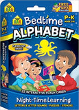 School Zone Bedtime Alphabet, Night-Time Learning, Interactive Flash Cards P-K Ages 3-6