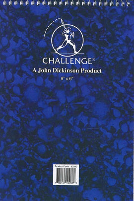Challenge Spiral Steno Pad,9x6