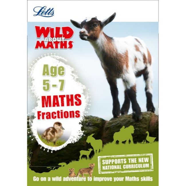 Letts: Wild About Maths, Fractions Age 5-7, BY Letts KS1