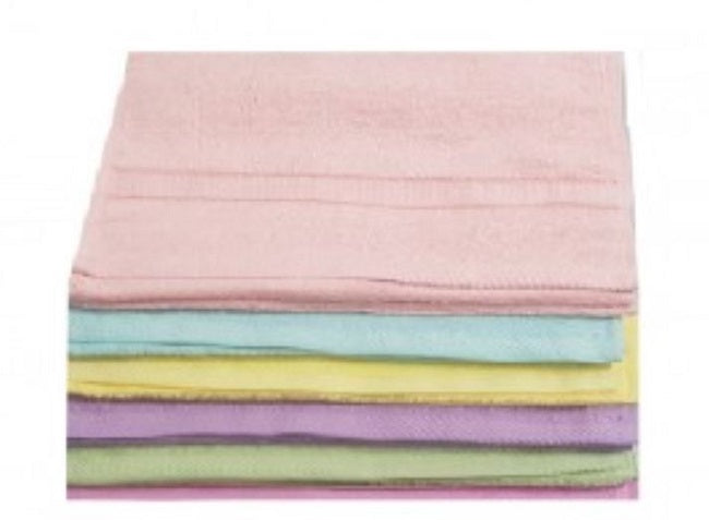 Face Towel, Assorted Colours, 12.5in x 12.5in