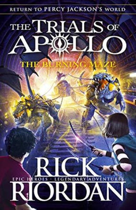The Burning Maze (The Trials of Apollo Book 3) (Paperback ) BY Rick Riordan