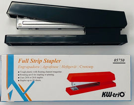 KW-Trio Stapler, Full Strip, Black, Single Count