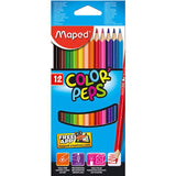 Maped, Colour Pencils, Color Peps, 12 count