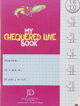 Winners, Exercise Book, My Chequered Line Book
