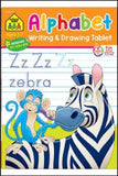 School Zone Alphabet Writing and Drawing Tablets Ages 3-7