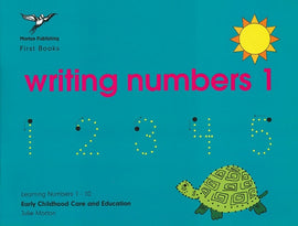 Writing Numbers Book 1 BY Julie Morton