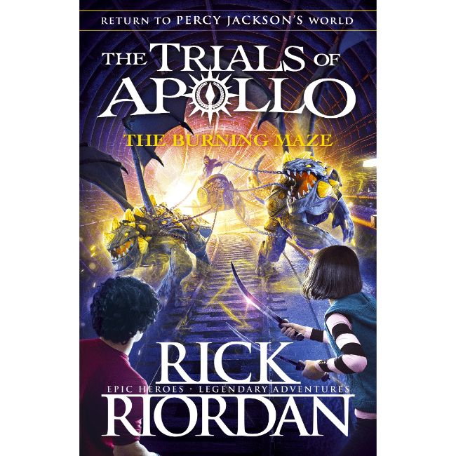 The Trials of Apollo, Book 3, The Burning Maze