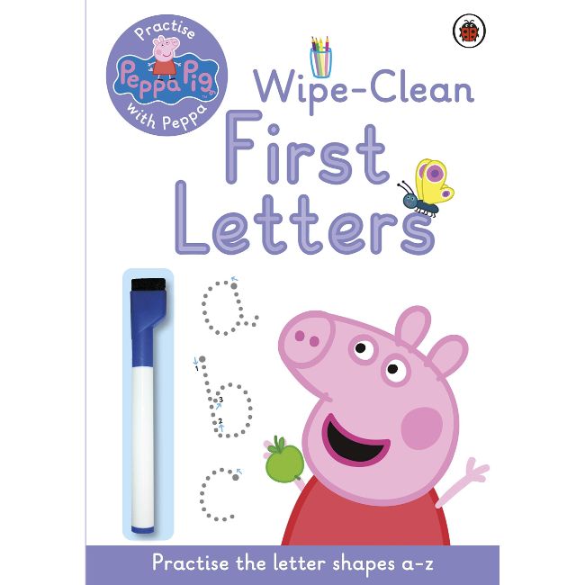 Peppa Pig: Practise with Peppa: Wipe-Clean First Letters