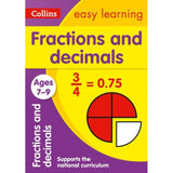Collins Easy Learning Activity Book, Fractions and Decimals Ages 7-9, BY Collins UK