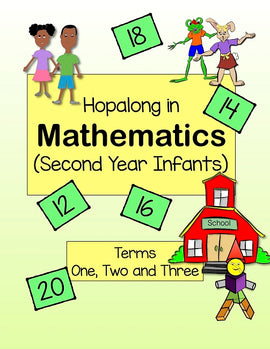 Hopalong In Mathematics, Second Year Infants, Set of 3, BY L. Powell Cadette