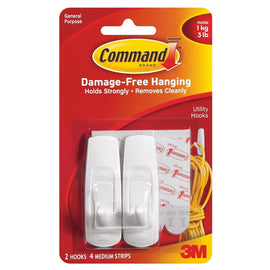 3M Command Hooks, Medium