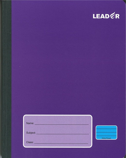 Pro Office, Leader Composition Notebook, 10x8, Hardcover, Solid Colors ...