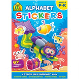 School Zone Alphabet Stickers, Ages 3-6