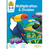 School Zone Multiplication & Division, Grades 3-4