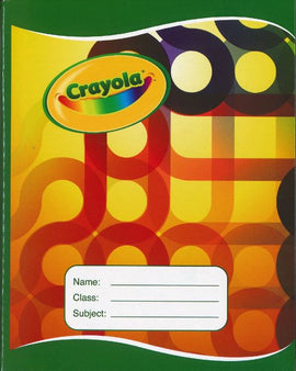 Crayola, Soft Cover Notebook, 10x8, Assorted Design