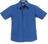 School Shirt - Plain Blue,  SIZE 6